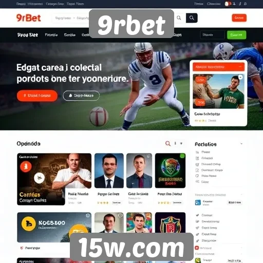 Navegação intuitiva no site 9rbet